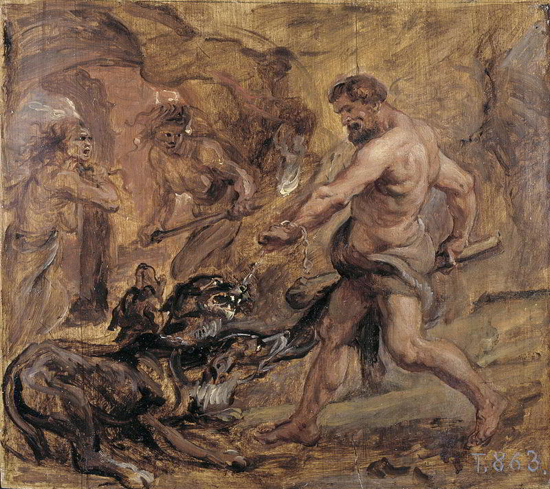 Hercules-and-Cerberus-Peter-Paul-Rubens-1636